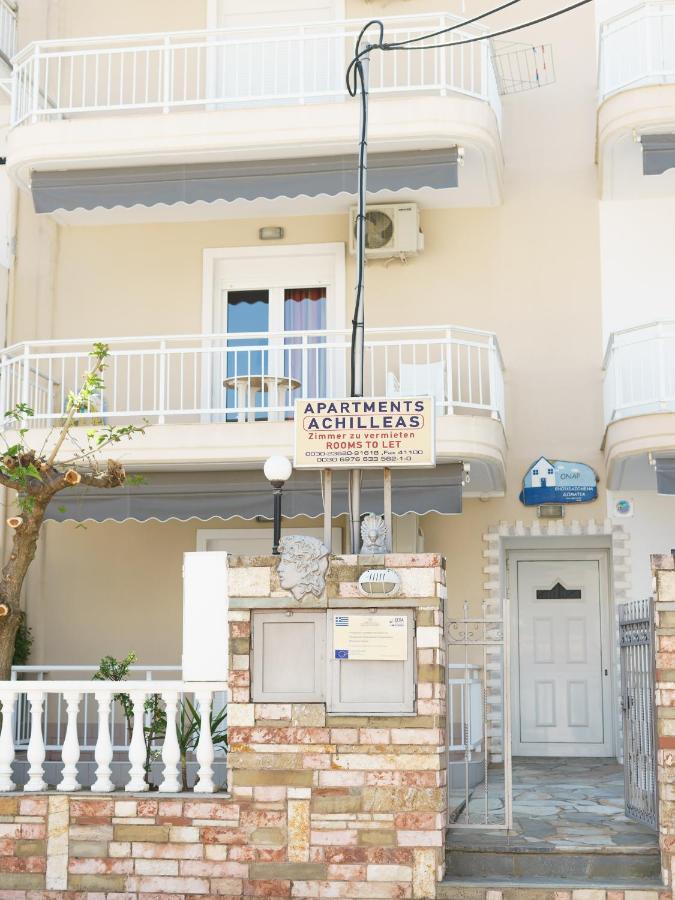 Achilleas Apartments Paralía Skotínis Екстериор снимка